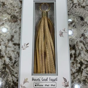 Laura Ashley Power Cord Tassel
